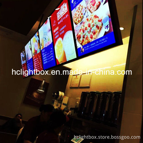 LED Menu Board Restaurant Light Box LED Menu